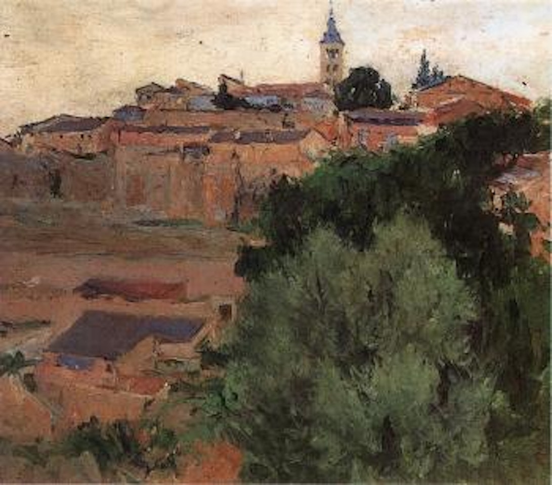 View of Toledo by Aureliano de Beruete