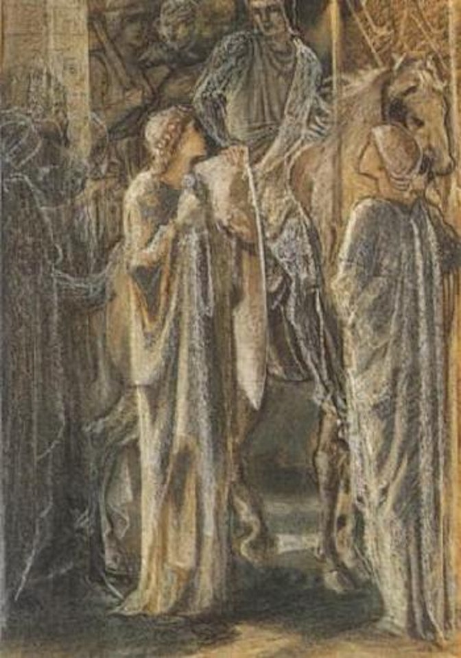 Departure of Knights by Edward Coley Burne-Jones