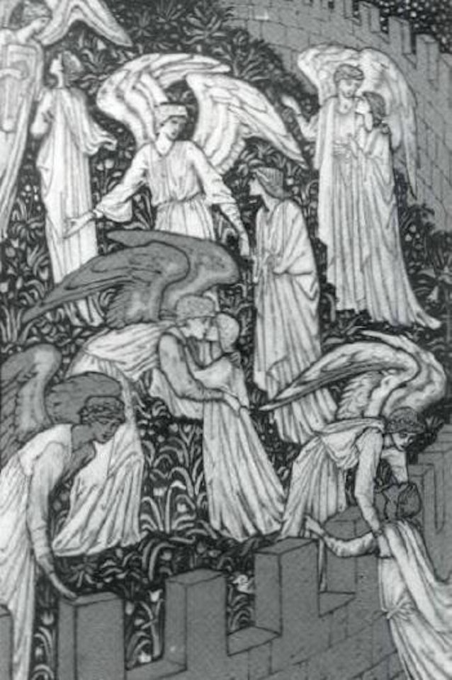 Walled garden by Edward Coley Burne-Jones