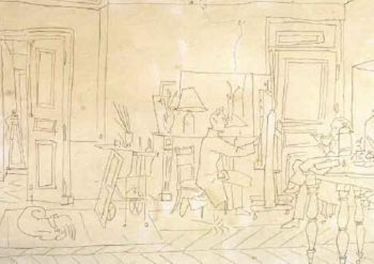 L'atelier de Dora Maar by Pablo Picasso