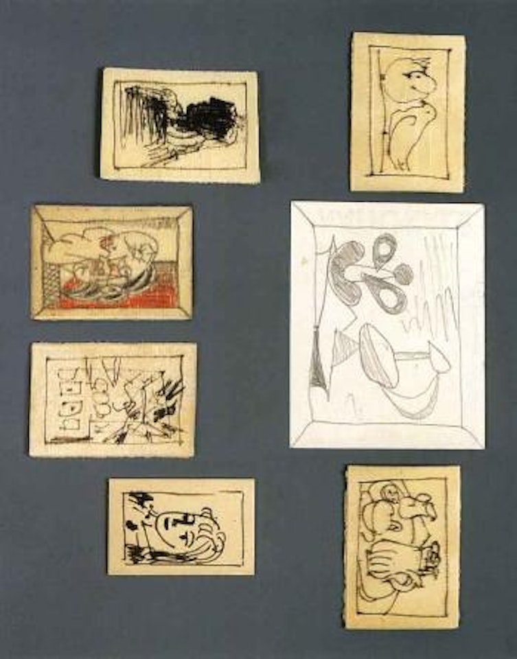 Couple de colombes, nature morte, visage de femme, others by Pablo Picasso