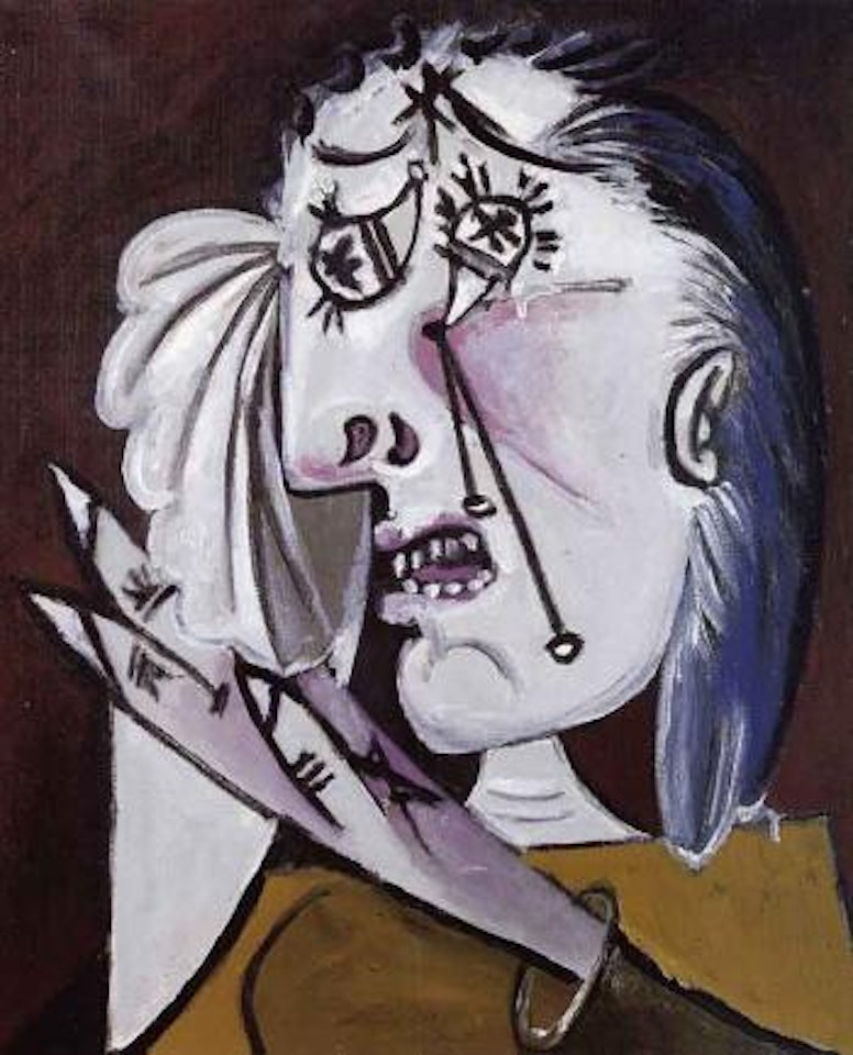 La femme qui pleure - etude pour Guernica by Pablo Picasso