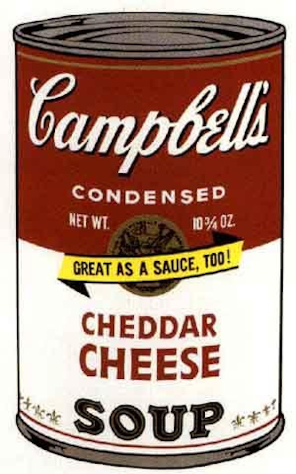 Cheddar cheese - from Campbell's Soup II by Andy Warhol