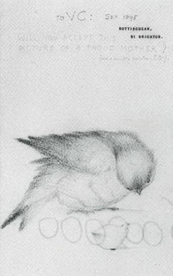 Proud mother - four little messages by Edward Coley Burne-Jones