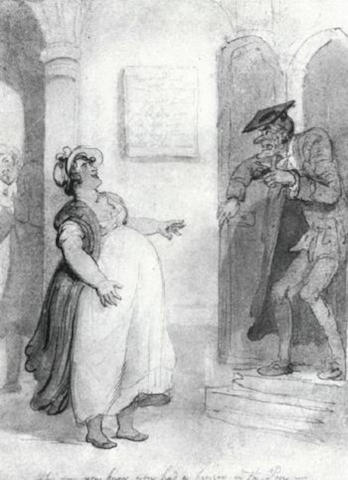 Why now you know you had a finger in the pie by Thomas Rowlandson