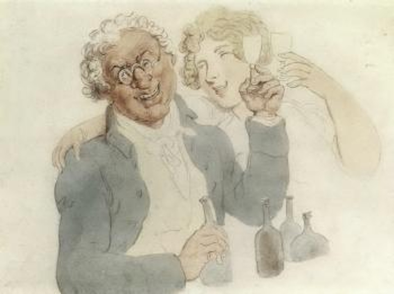 Tipplers by Thomas Rowlandson
