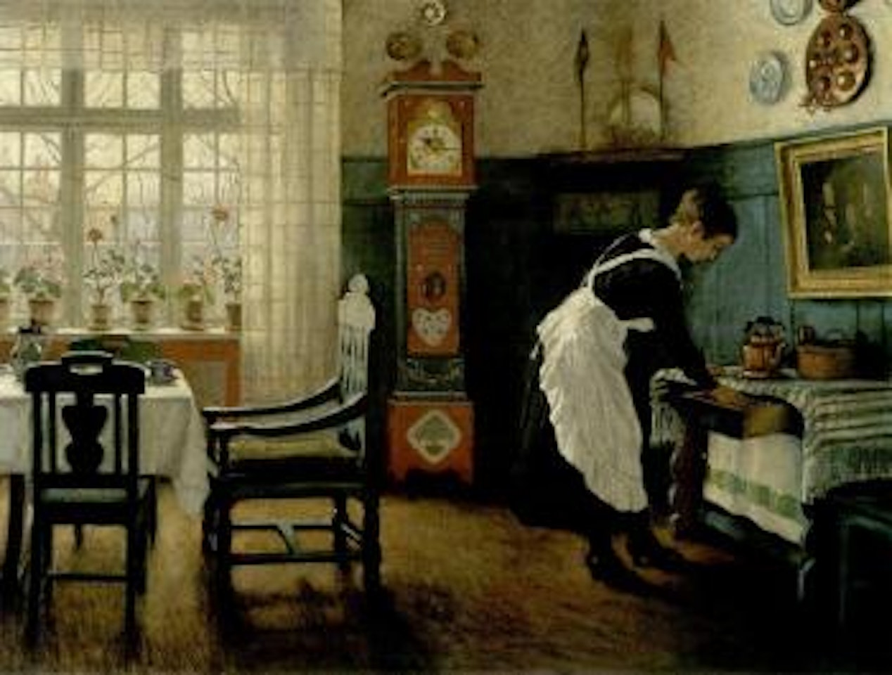 From my Swedish dining room by Paul Fischer