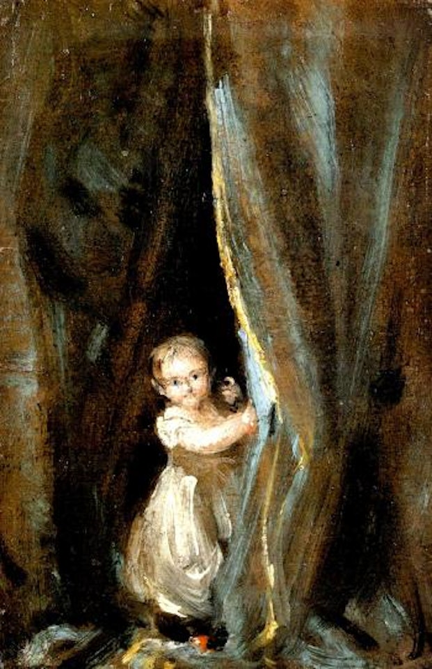 Study of the artist's daughter Maria as Bo-Peep by John Constable
