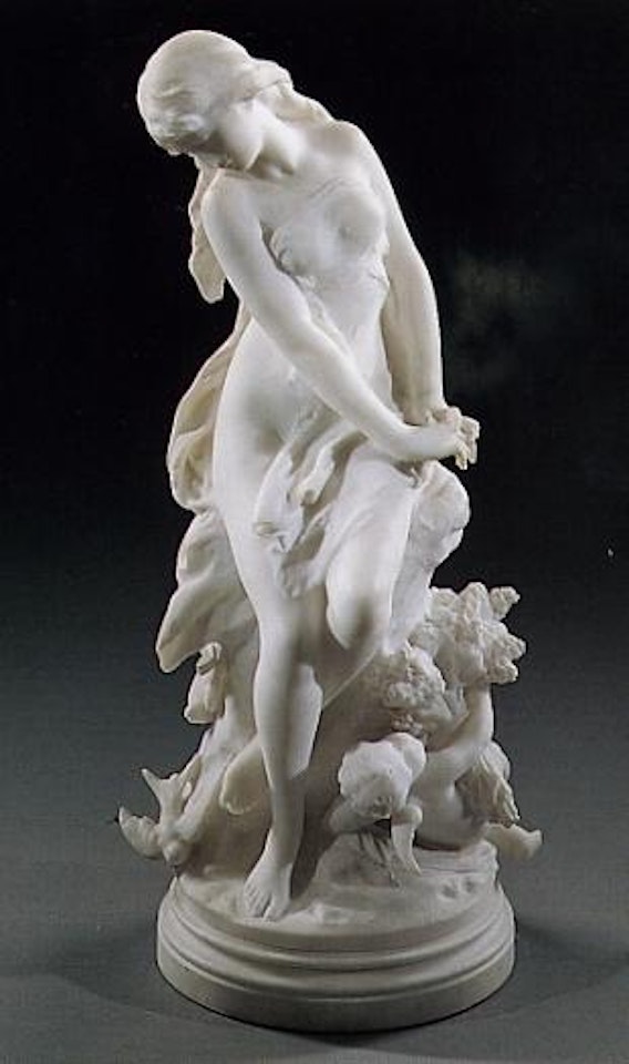 Venus and Cupid by Mathurin Moreau
