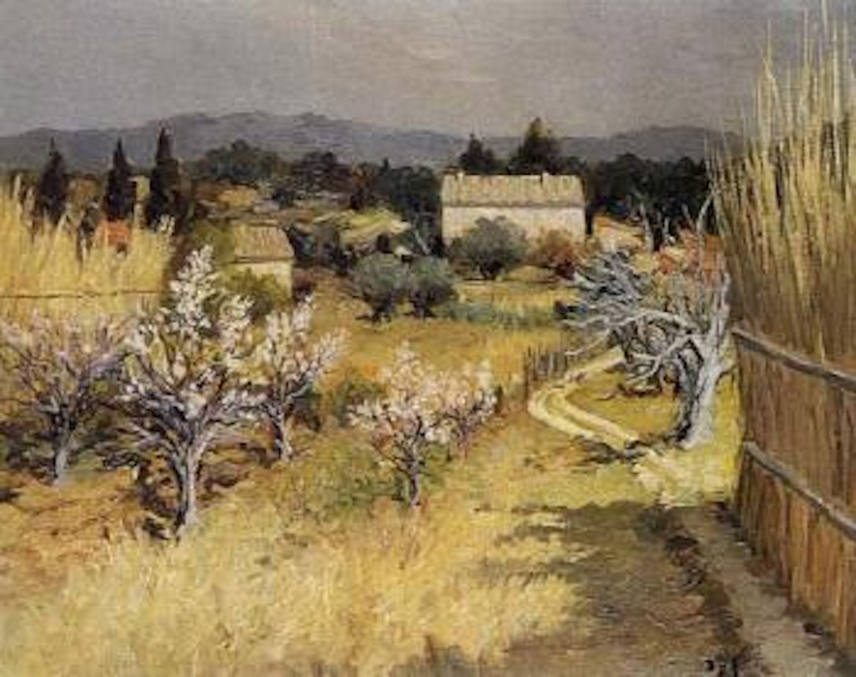 Springtime in the orchard by Marcel Dyf