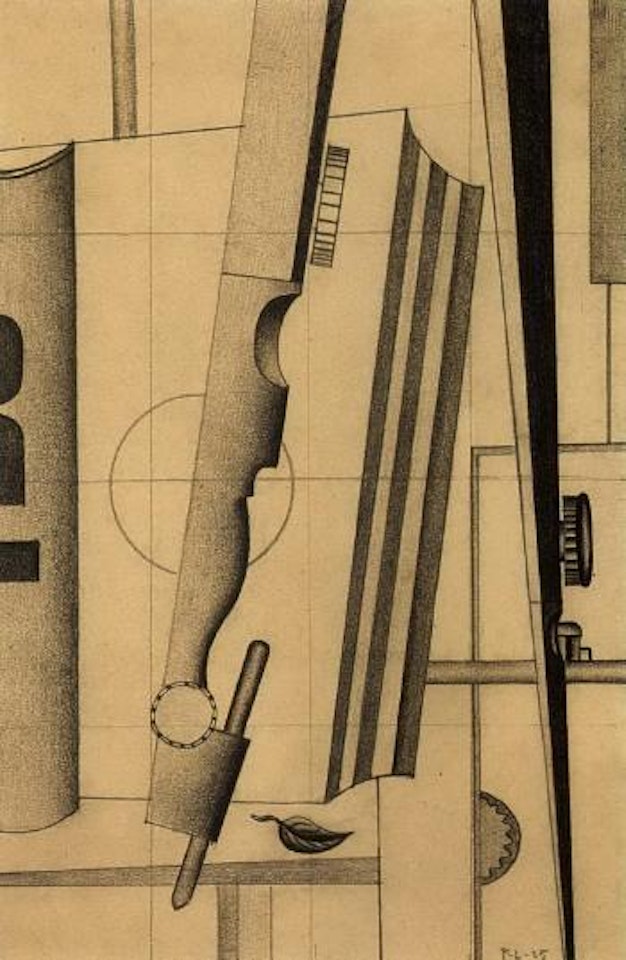 Le compas by Fernand Leger