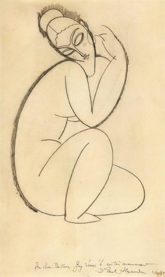 Cariatide by Amedeo Modigliani