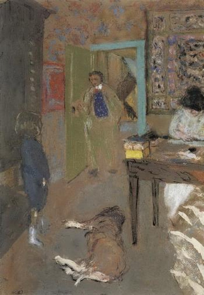 Le chien by Édouard Vuillard