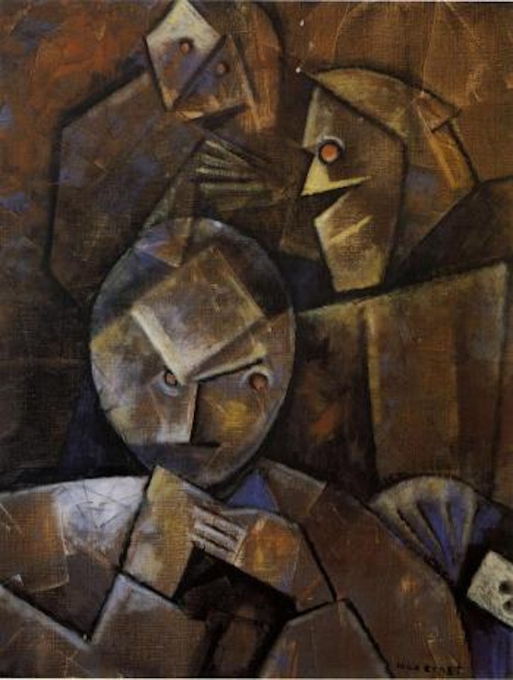 Les joueurs by Max Ernst