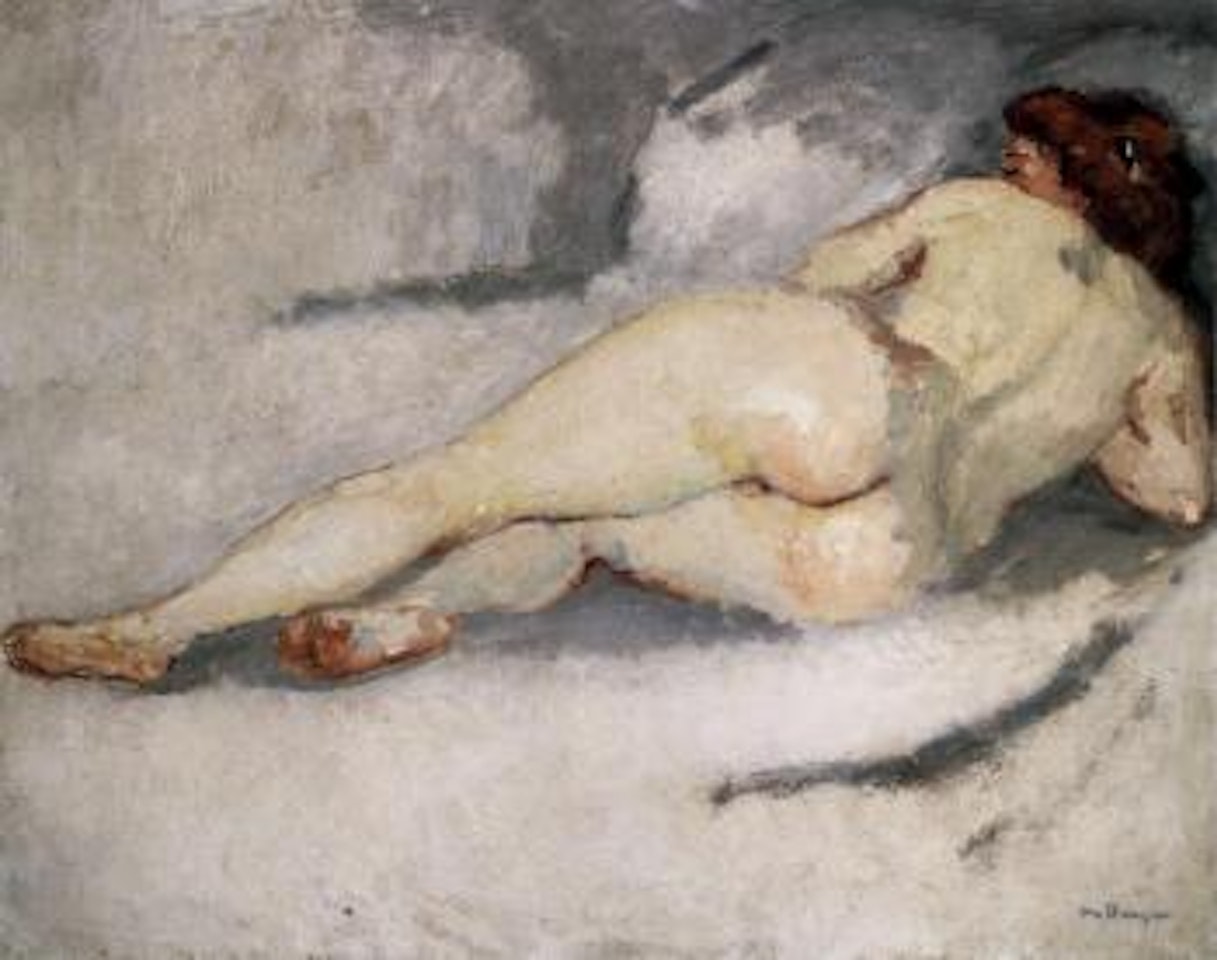 Femme nue allongee by Kees van Dongen
