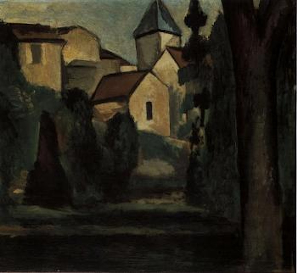 L'Eglise de Chatou by Andre Derain
