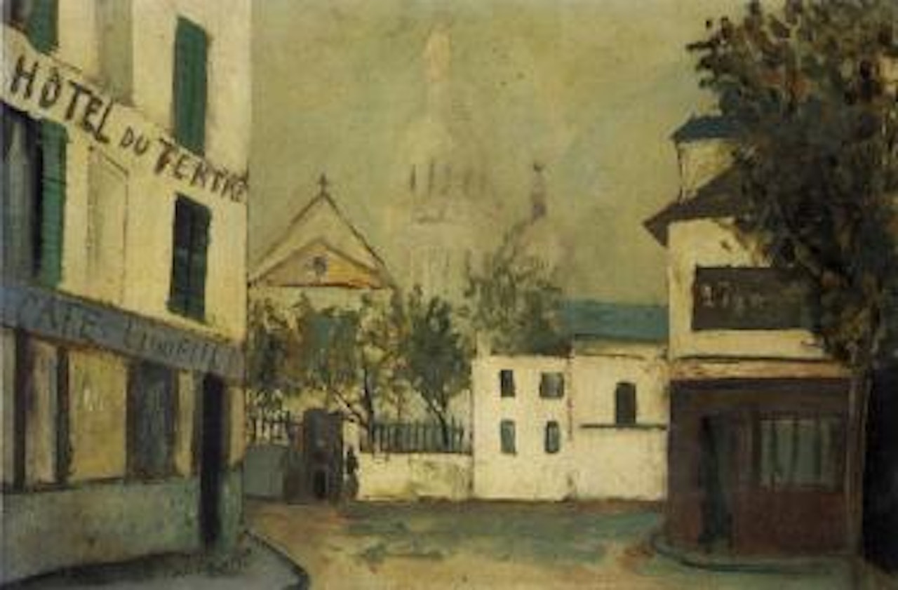 Place du Tertre by Maurice Utrillo