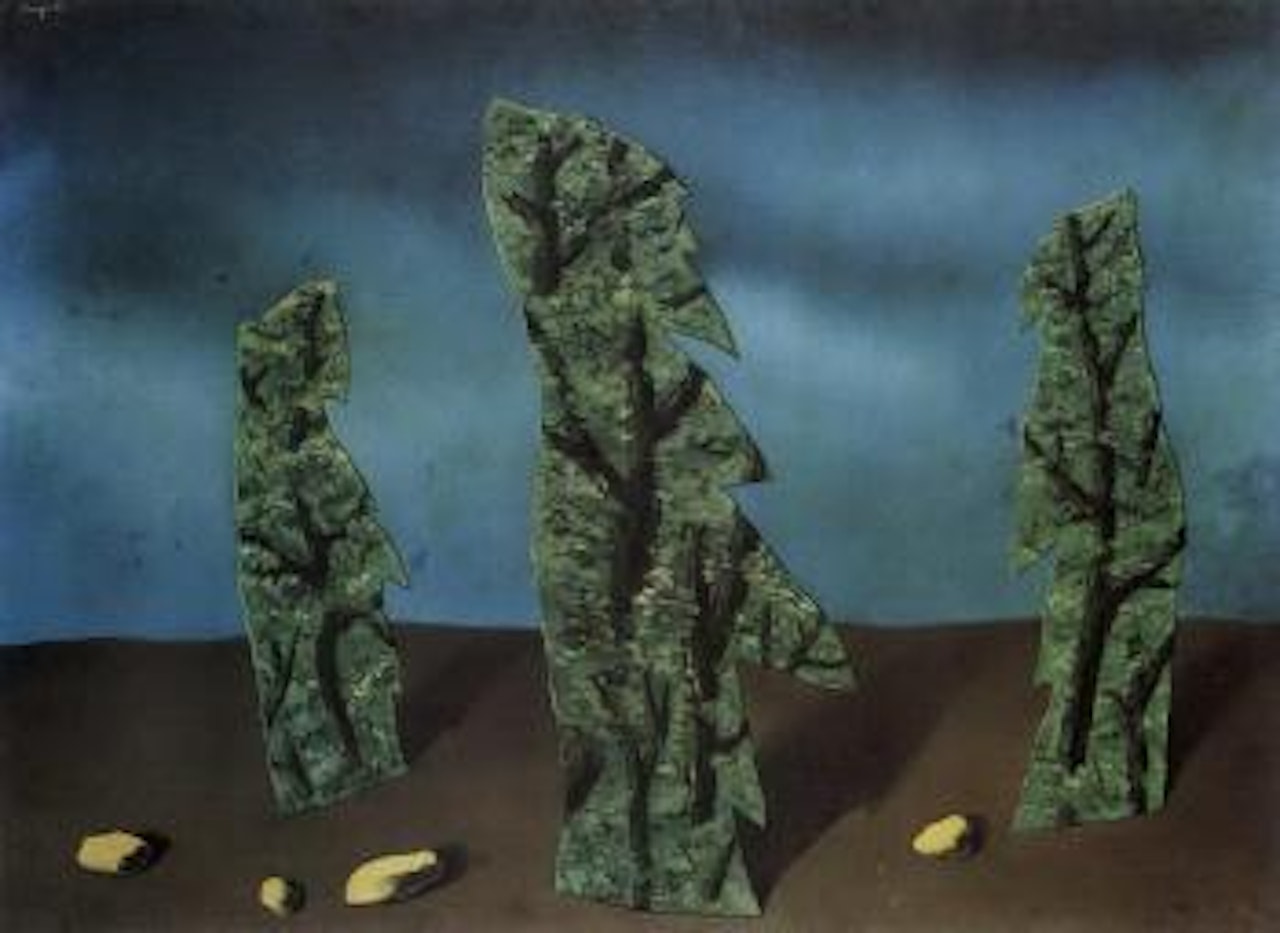 Le Palais de Rideaux by René Magritte