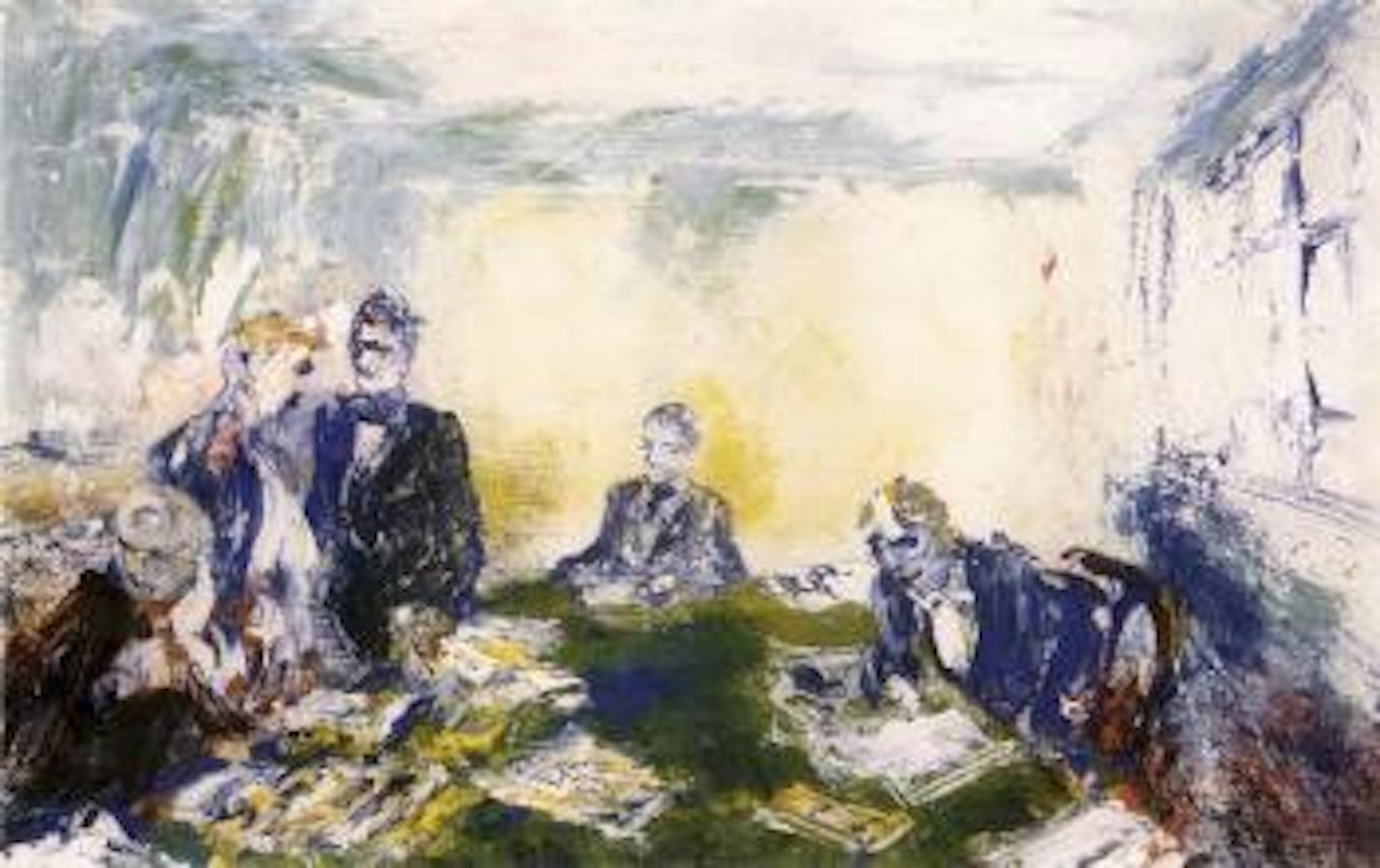 Readers and non readers by Jack Butler Yeats