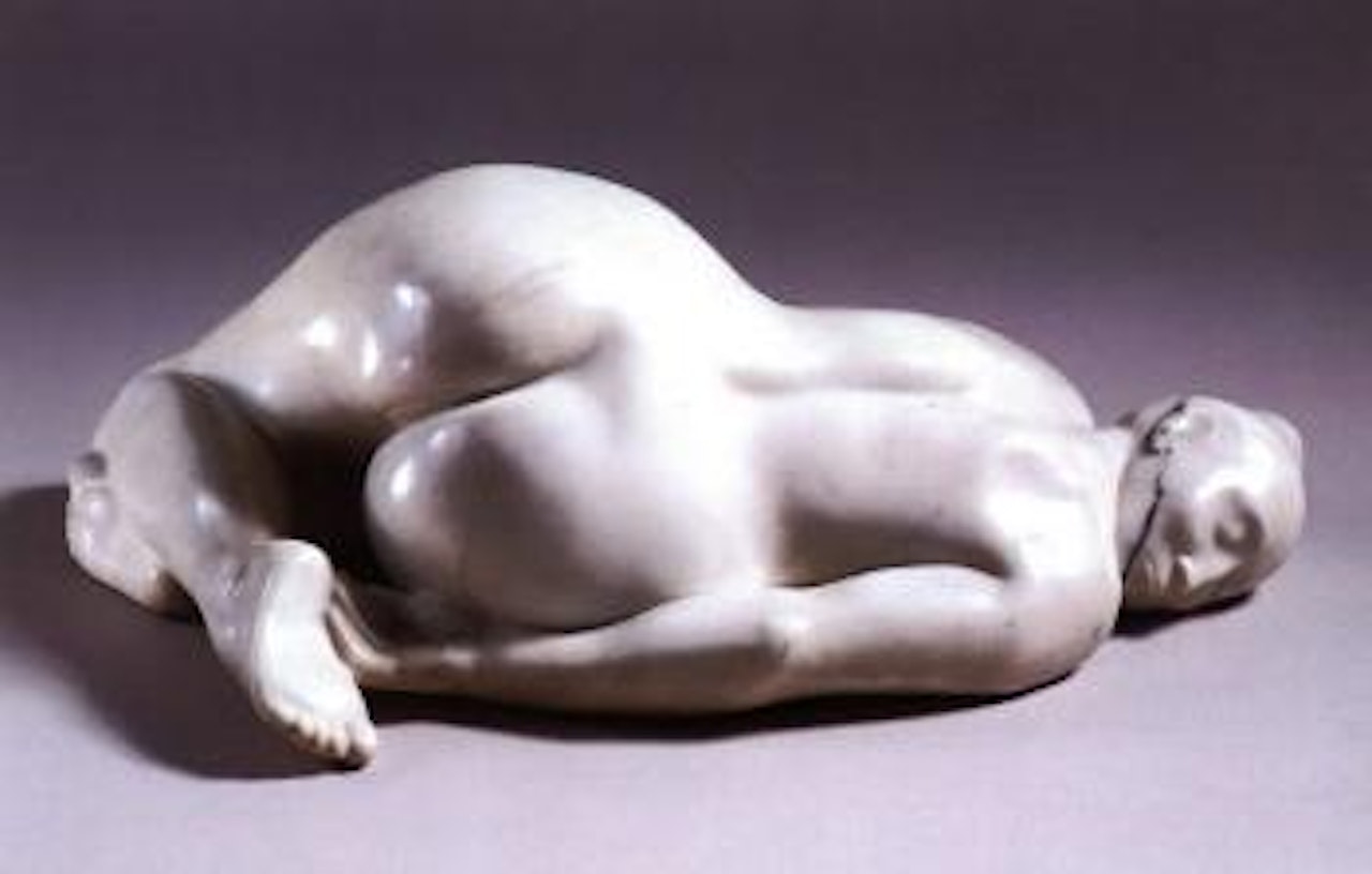 Mujer reposando by Francisco Zuñiga