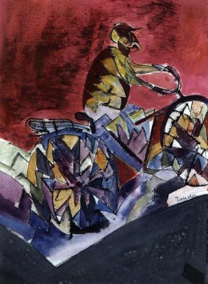 Ciclista by Francisco Toledo