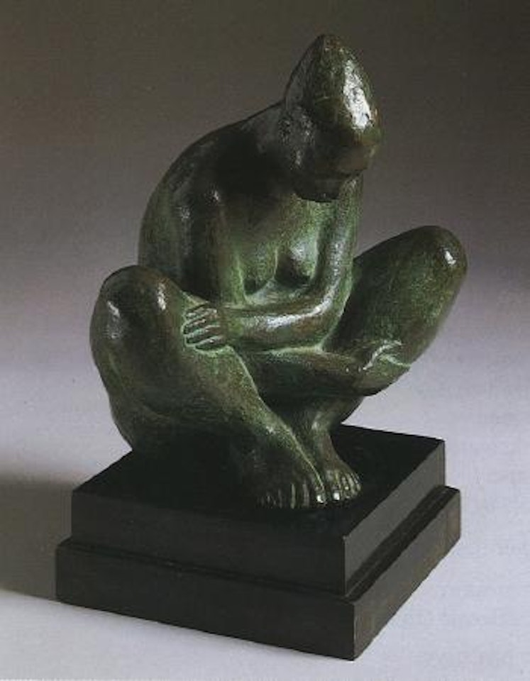 Desnudo sentado by Francisco Zuñiga