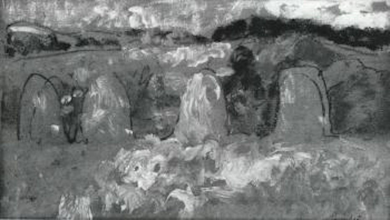 La vallee heurence, Ceres, Fife by George Leslie Hunter
