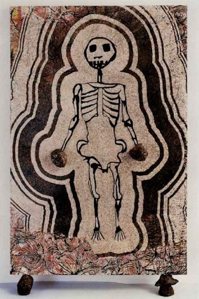 Them bones by Chris Ofili