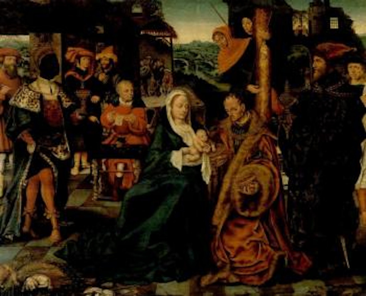 Adoration of the Magi by Joos van Cleve