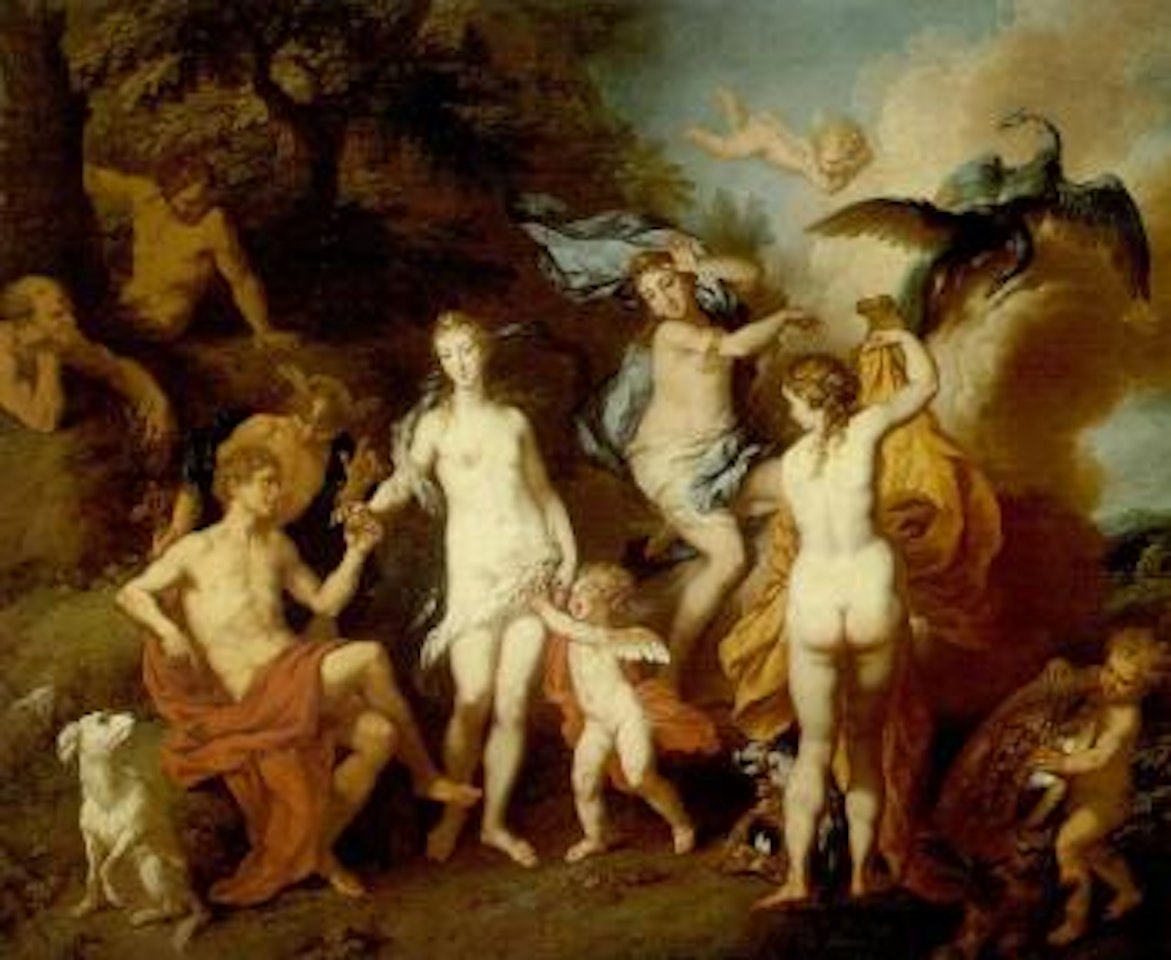 Judgement of Paris. Apollo and Daphne by Christian Wilhelm Ernst Dietrich