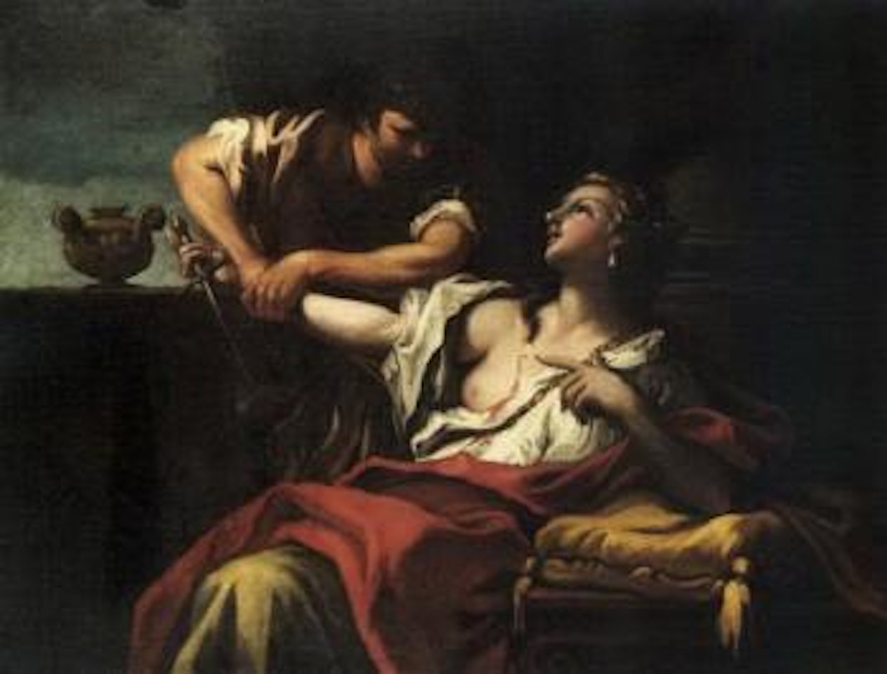 Lucretia and Brutus by Sebastiano Ricci