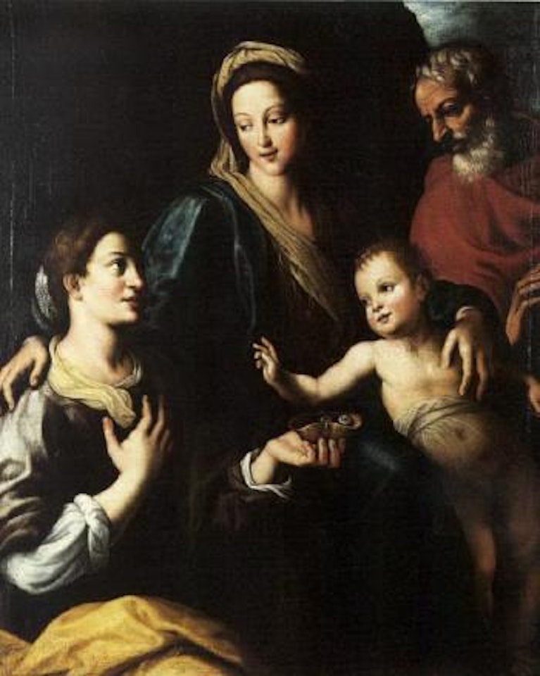 Holy Family with Saint Lucy by Florentine School