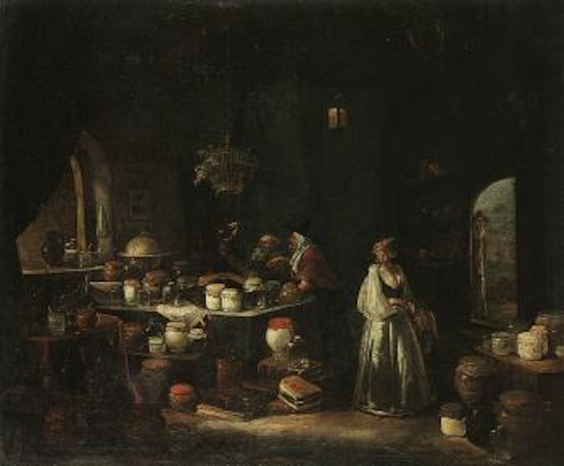 The quack doctor by Egbert van Heemskerk III