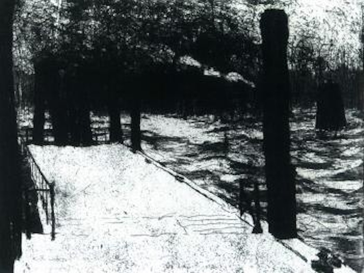 Hamburg, landungsbrucke by Emil Nolde