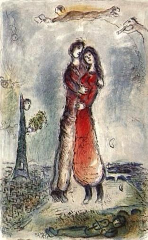 La joie by Marc Chagall