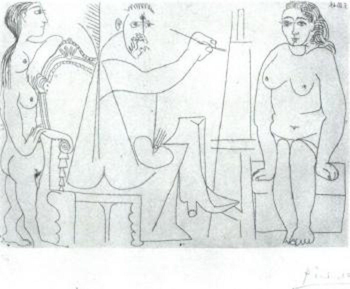 Atelier du peintre by Pablo Picasso