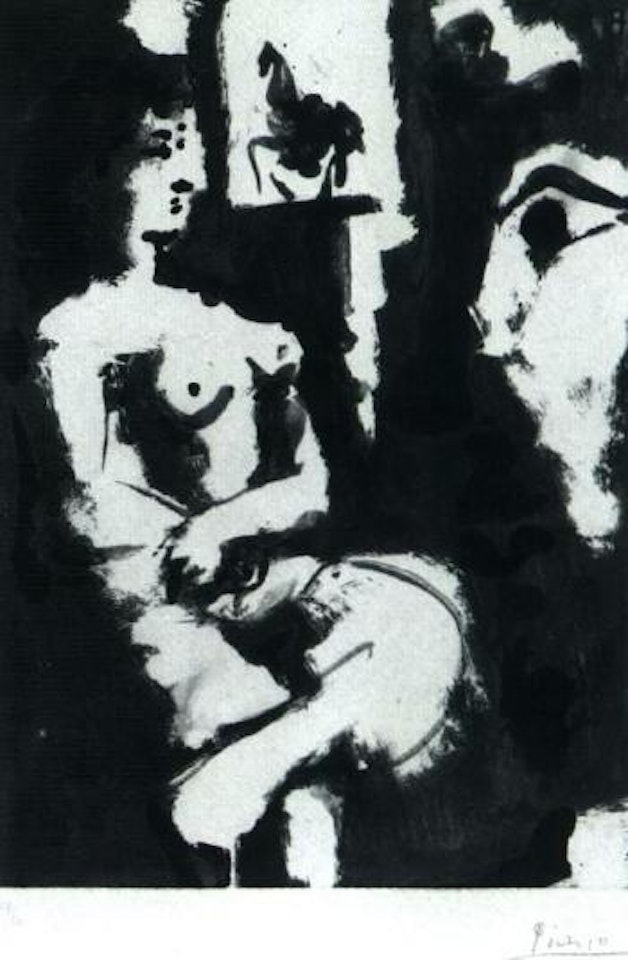 Le modele by Pablo Picasso