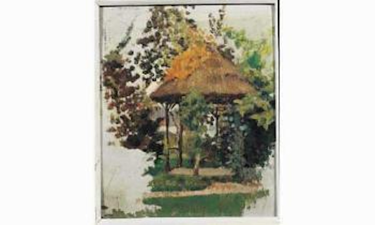 La tonnelle by Pierre Bonnard