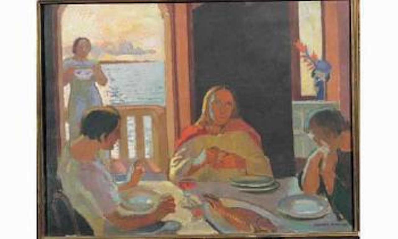 Fraction du pain by Maurice Denis