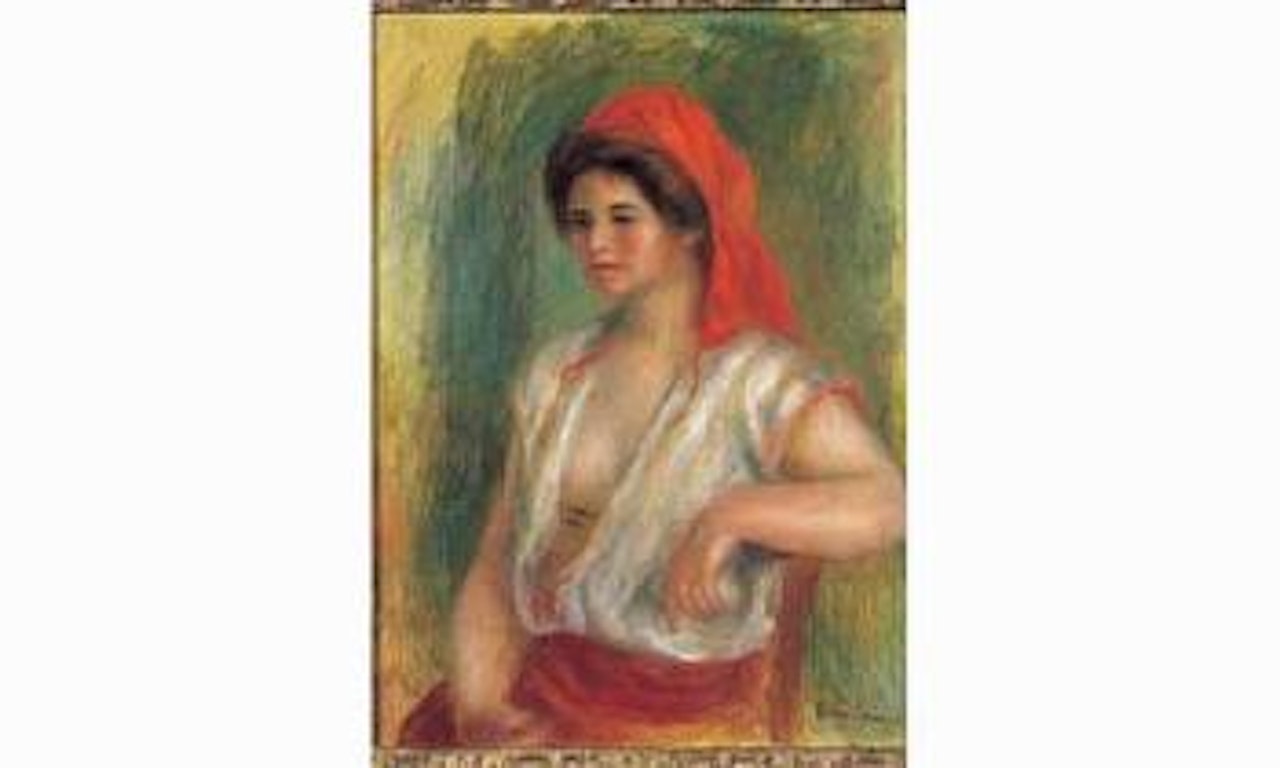 La belle Sicilienne by Pierre-Auguste Renoir