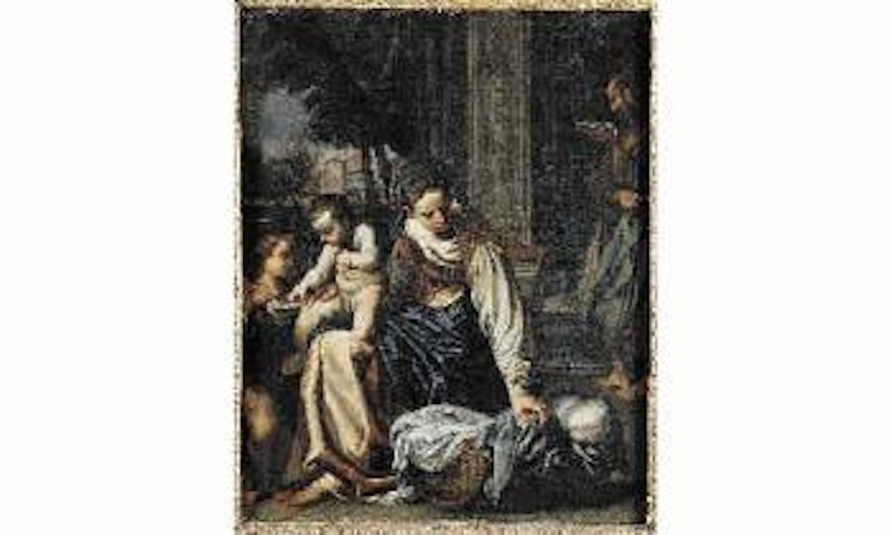 La Sainte Famille et le petit St. Jean Baptiste by Annibale Carracci