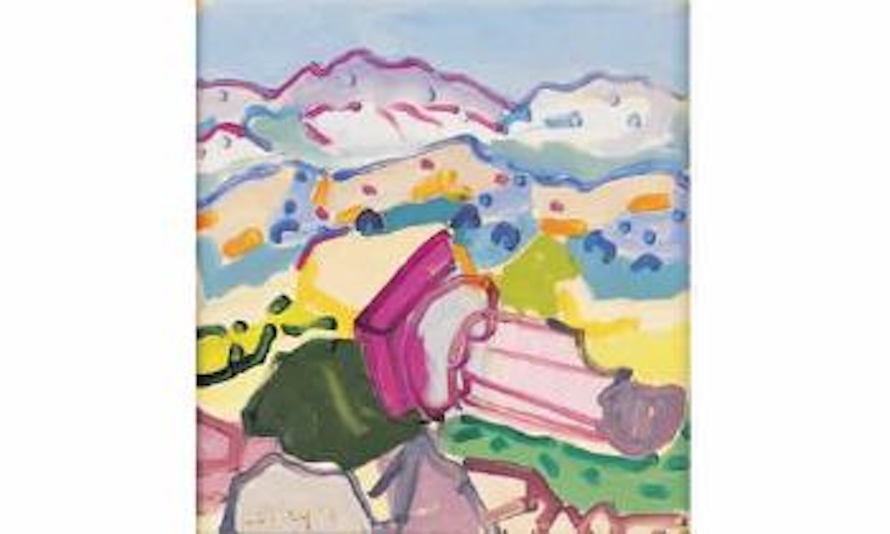 Paysage grec by Charles Lapicque