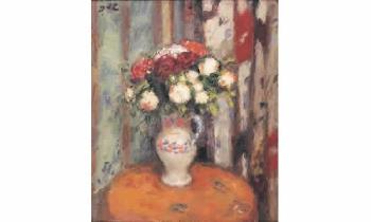 Bouquet sur un gueridon by Georges d’Espagnat