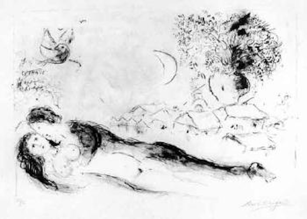 Amoureux by Marc Chagall