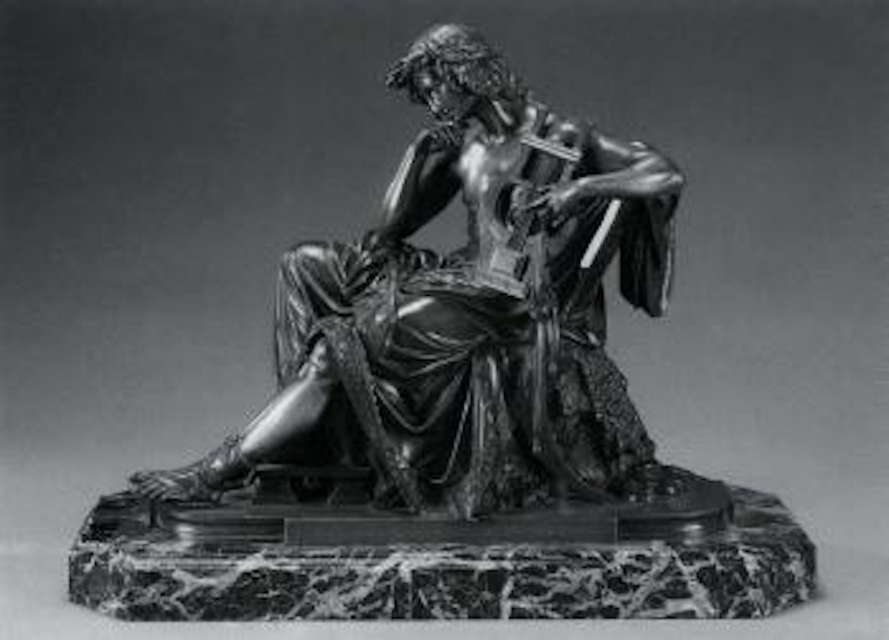 Orpheus seated by Albert-Ernest Carrier-Belleuse