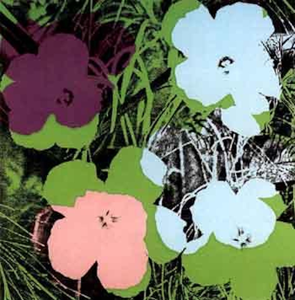 Flowers by Andy Warhol