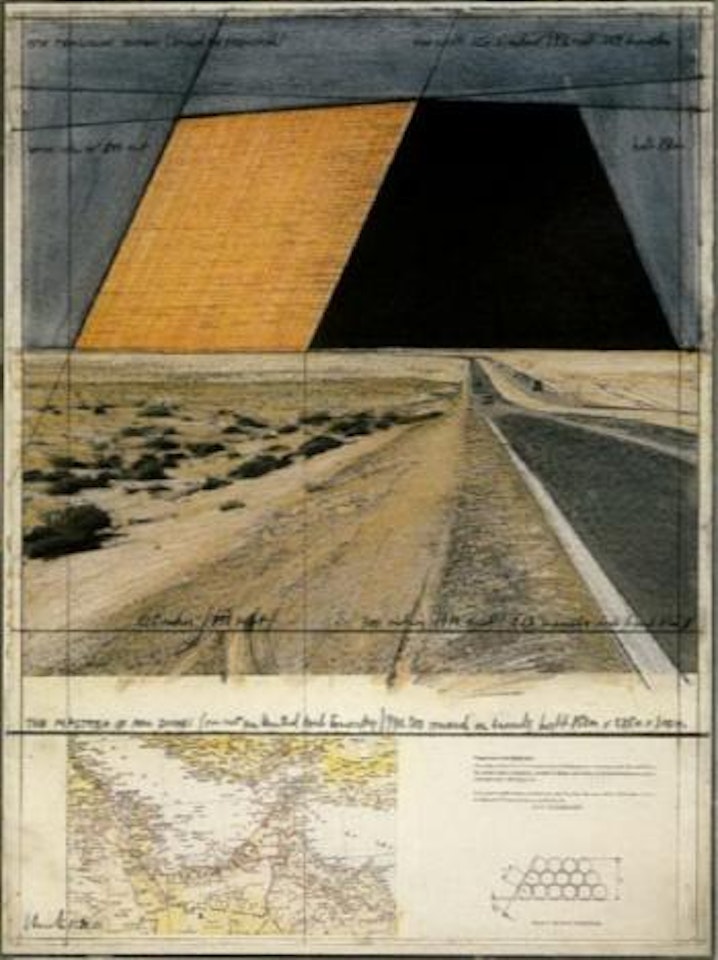 The Mastaba of Abu Dhabi, project for United Arab Emirates by Christo