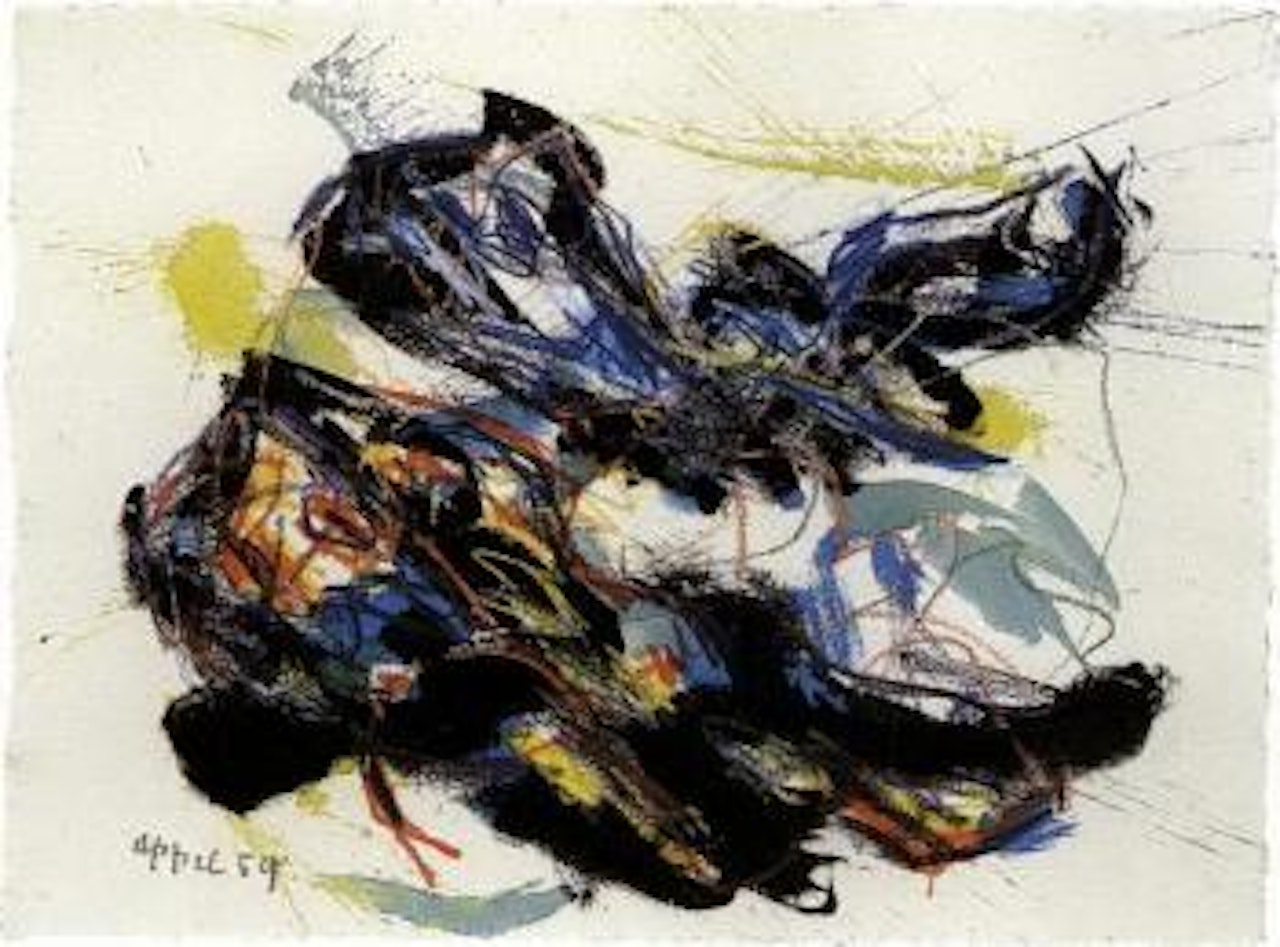 Composition by Karel Appel