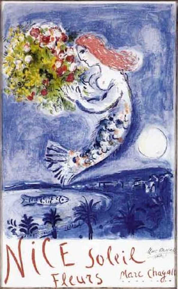 La baie des Anges by Marc Chagall