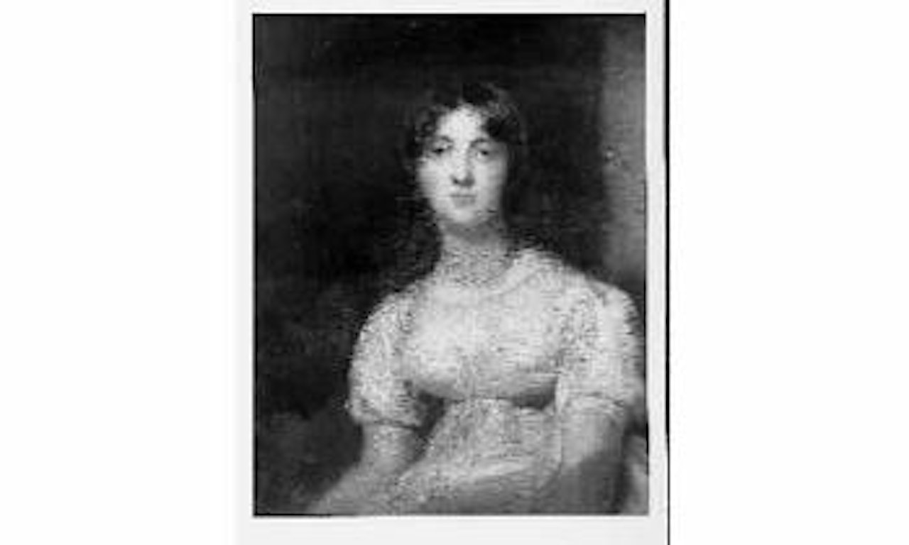 Portrait de jeune femme en robe blanche by Sir Thomas Lawrence